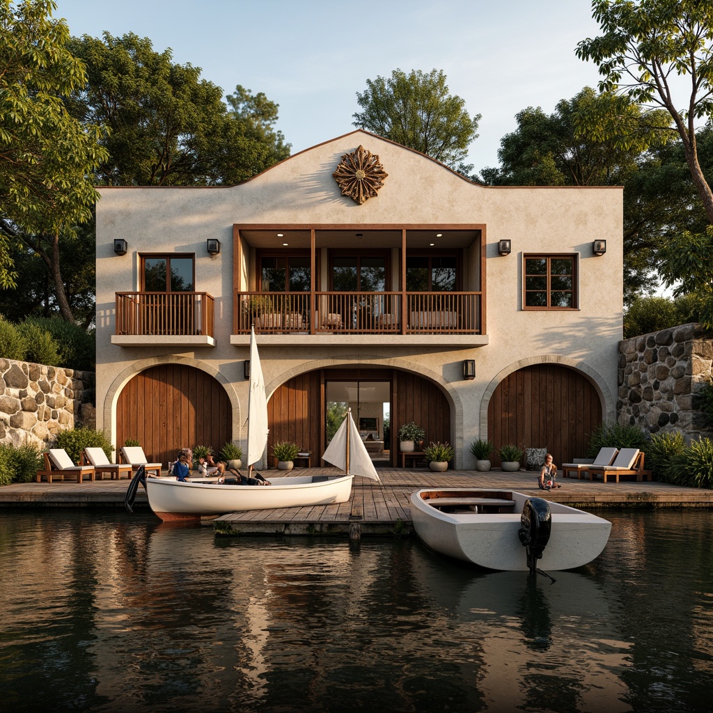 Boathouse Renaissance Style Building Design Ideas