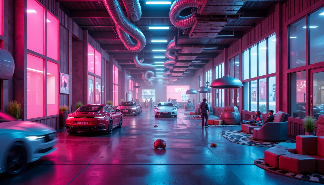 Prompt: Vibrant plastic textures, futuristic product design, bold color schemes, glossy finishes, smooth curves, ergonomic shapes, modernist architecture, urban cityscape, neon lights, misty atmosphere, shallow depth of field, 1/1 composition, realistic reflections, ambient occlusion.