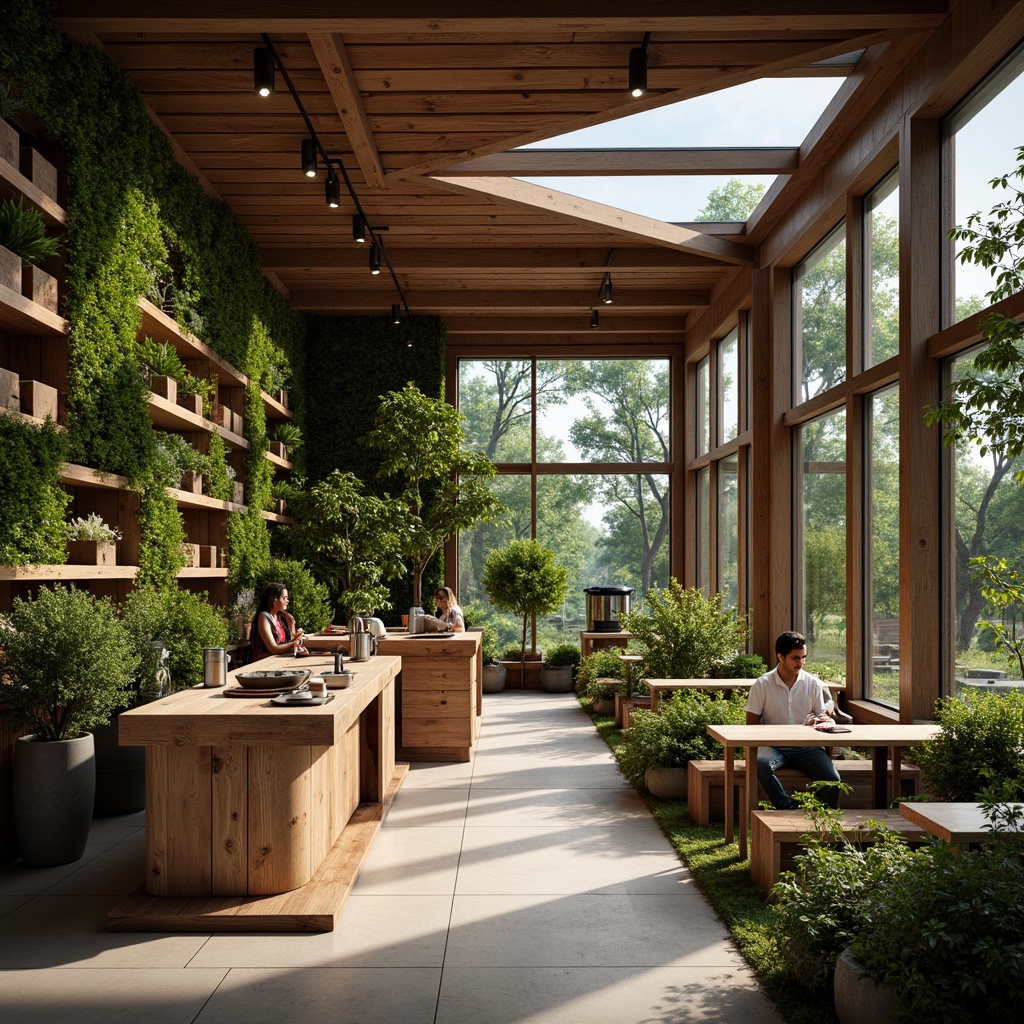 High-tech Style Coffee Shop Architecture Design Ideas