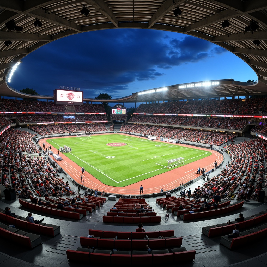 Football Stadium Fusion Architecture Style Design Ideas