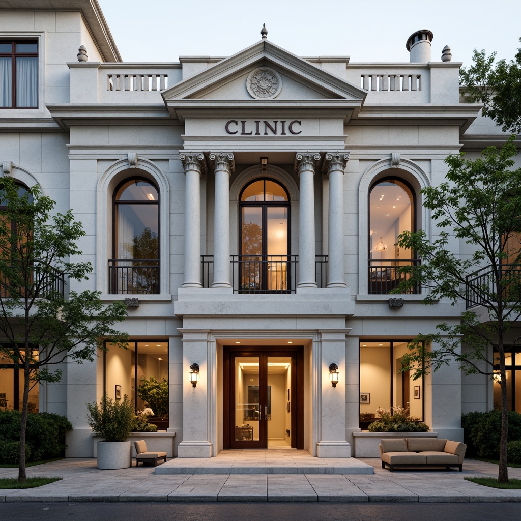 Clinic Neoclassicism Style Architecture Design Ideas