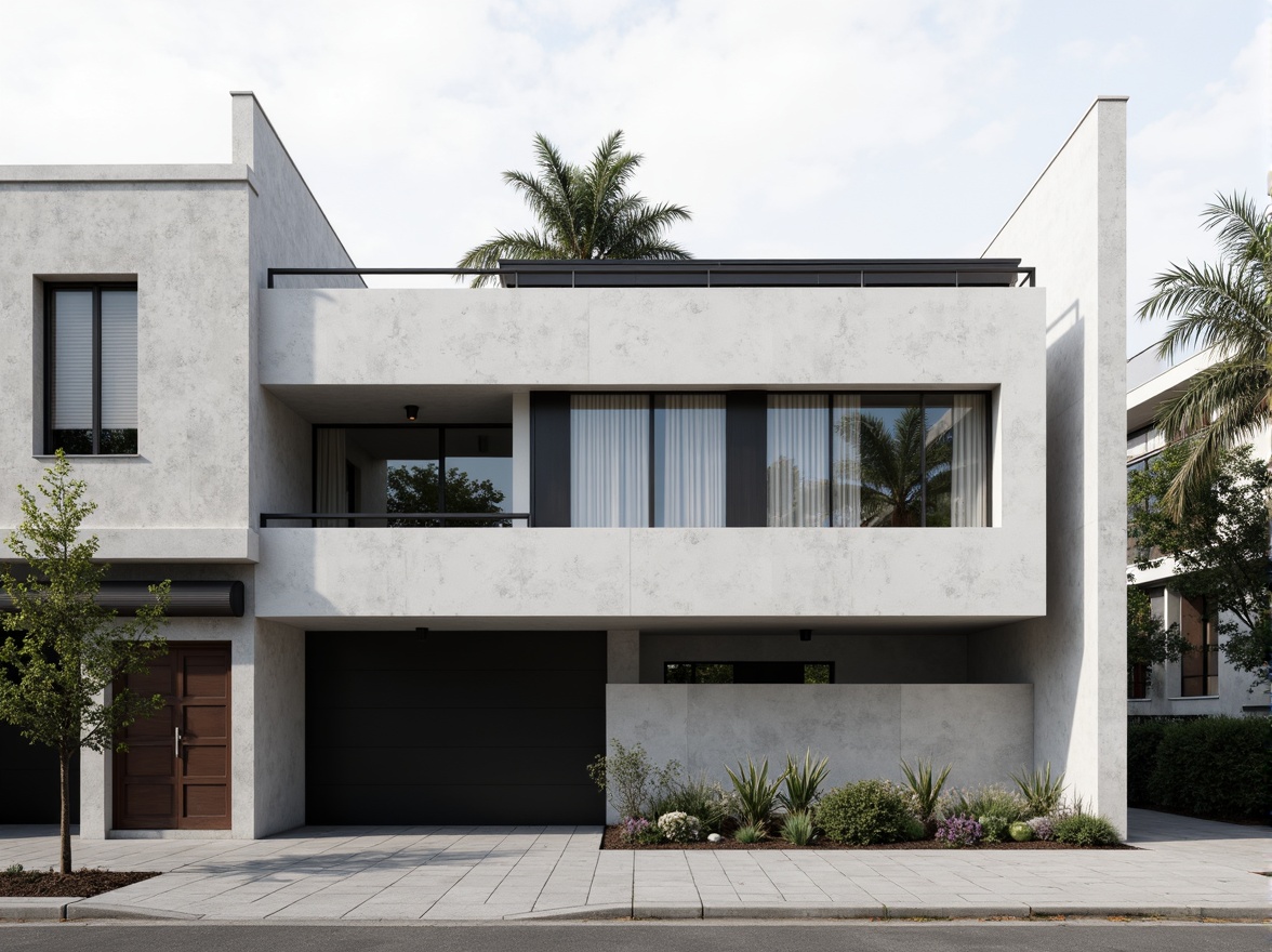 Prompt: Minimalist facade, clean lines, simple shapes, monochromatic color scheme, large windows, sliding glass doors, neutral tones, industrial materials, exposed concrete walls, steel beams, subtle textures, natural light, soft shadows, shallow depth of field, 1/1 composition, realistic rendering, ambient occlusion, urban surroundings, busy streets, modern cityscape.