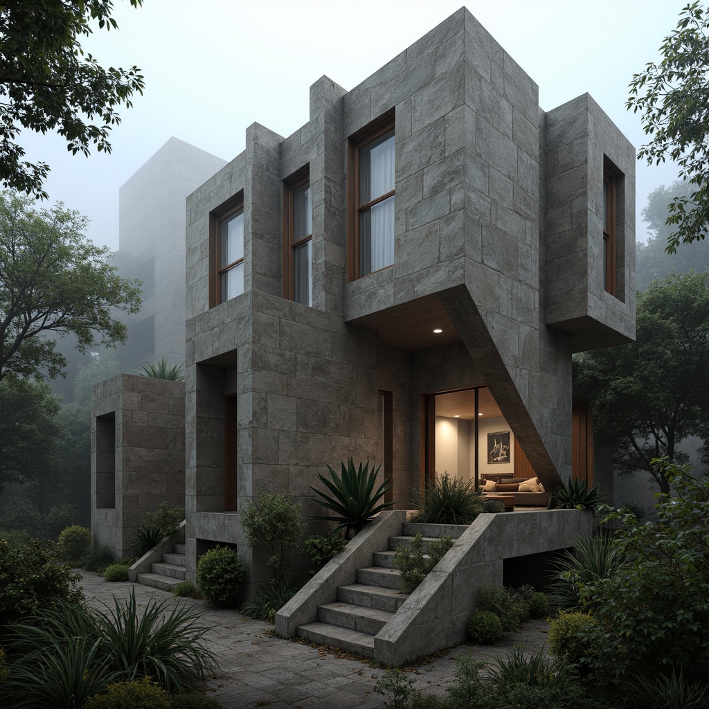 Villa Brutalism Style Architecture Design Ideas