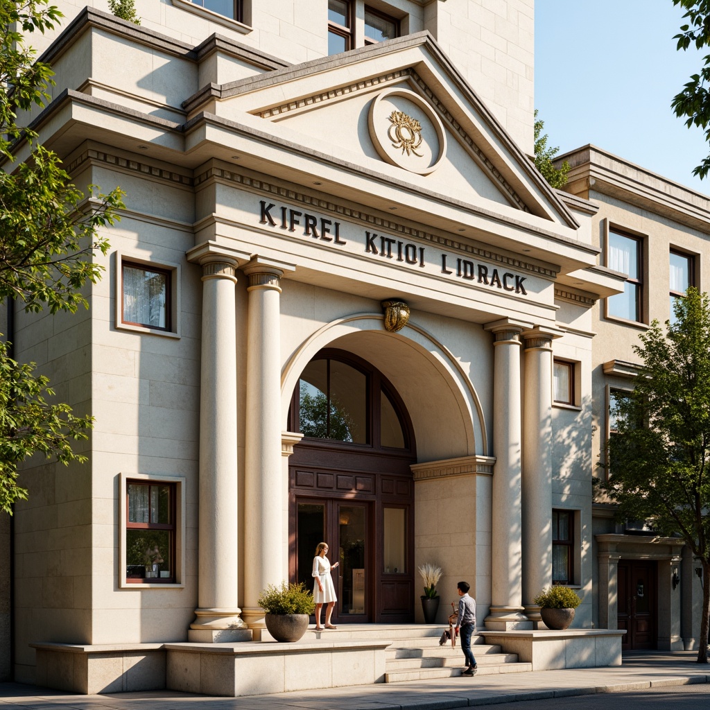 Neoclassicism Style Youth Center Building Design Ideas