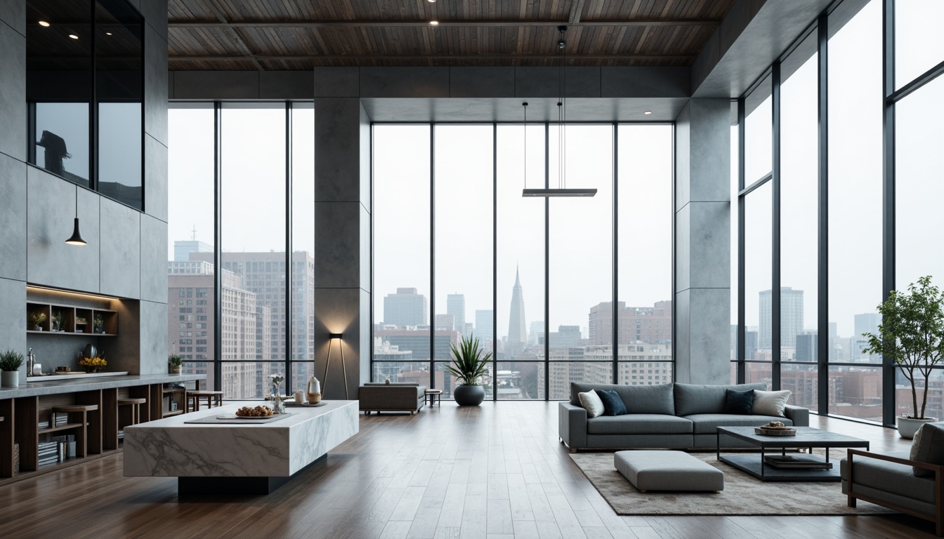 Prompt: Streamlined modern windows, minimalist metal frames, sleek glass surfaces, reflective silver coatings, subtle curved lines, industrial chic aesthetic, urban cityscape backdrop, overcast skies, soft diffused lighting, shallow depth of field, 1/1 composition, realistic reflections, ambient occlusion, luxurious interior decor, marble countertops, polished wooden floors, monochromatic color scheme.