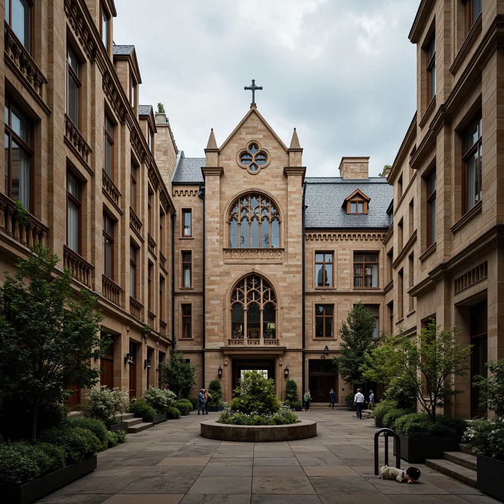 University Gothic Style Architecture Design Ideas