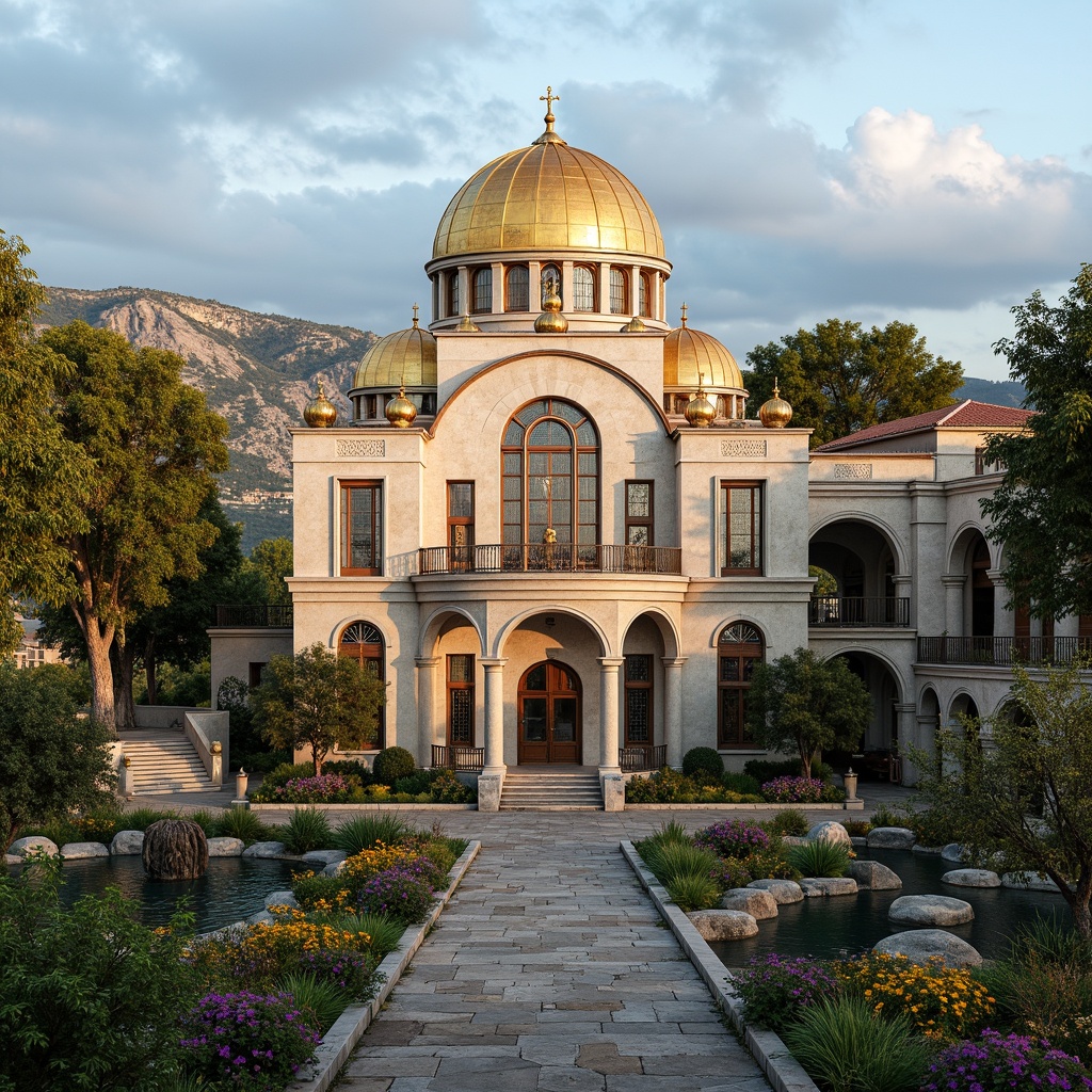 Byzantine Style Community Center Building Design Ideas