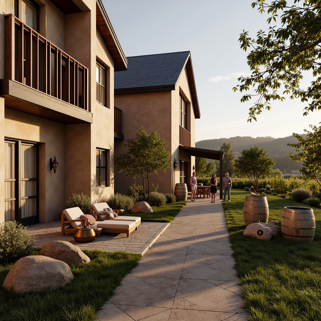 Winery Eclecticism Style Architecture Design Ideas