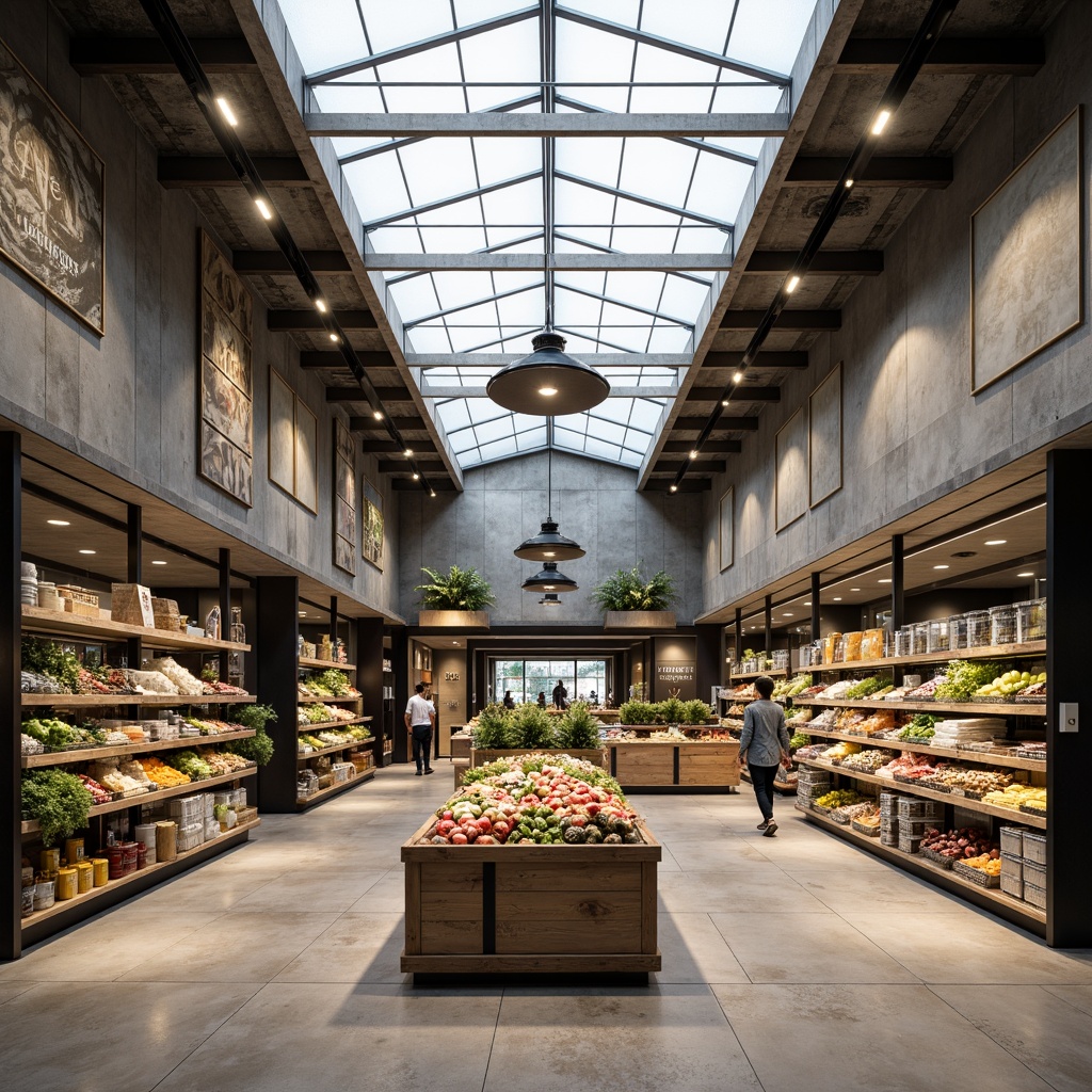 Grocery Store Bauhaus Style Architectural Design Ideas