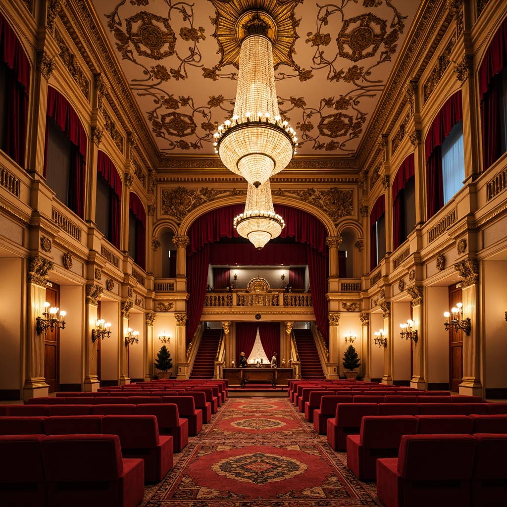 Auditorium Baroque Style Architecture Design Ideas