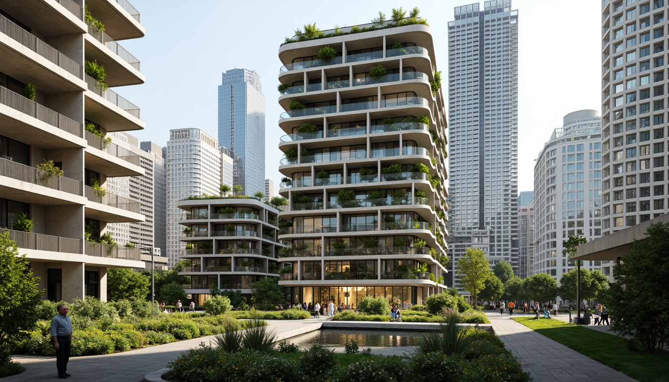 Prompt: Eco-friendly skyscraper, green roofs, solar panels, wind turbines, rainwater harvesting systems, recyclable building materials, energy-efficient LED lighting, natural ventilation systems, open-air atriums, living walls, urban farming, vertical gardens, minimalist interior design, reclaimed wood accents, low-carbon concrete structures, futuristic fa\u00e7ades, double-glazed windows, smart building management systems, real-time energy monitoring, zero-waste policy, circular economy principles, 1/1 composition, softbox lighting, shallow depth of field, realistic textures, ambient occlusion.