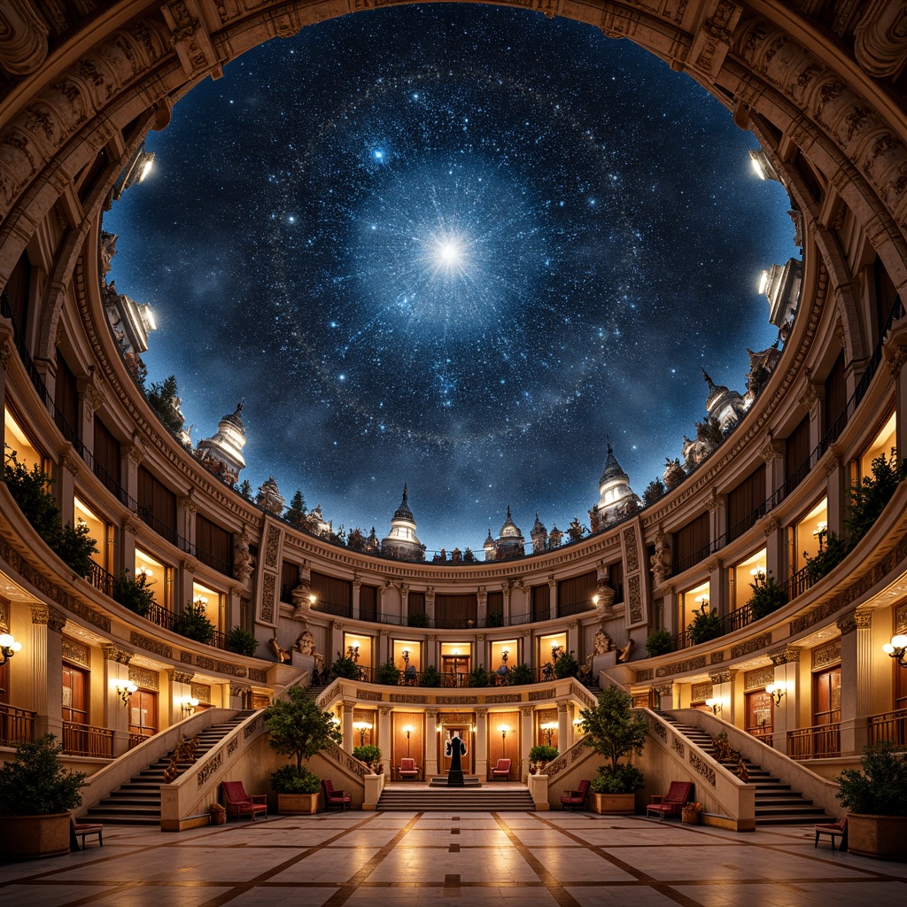 Planetarium Baroque Style Architecture Design Ideas