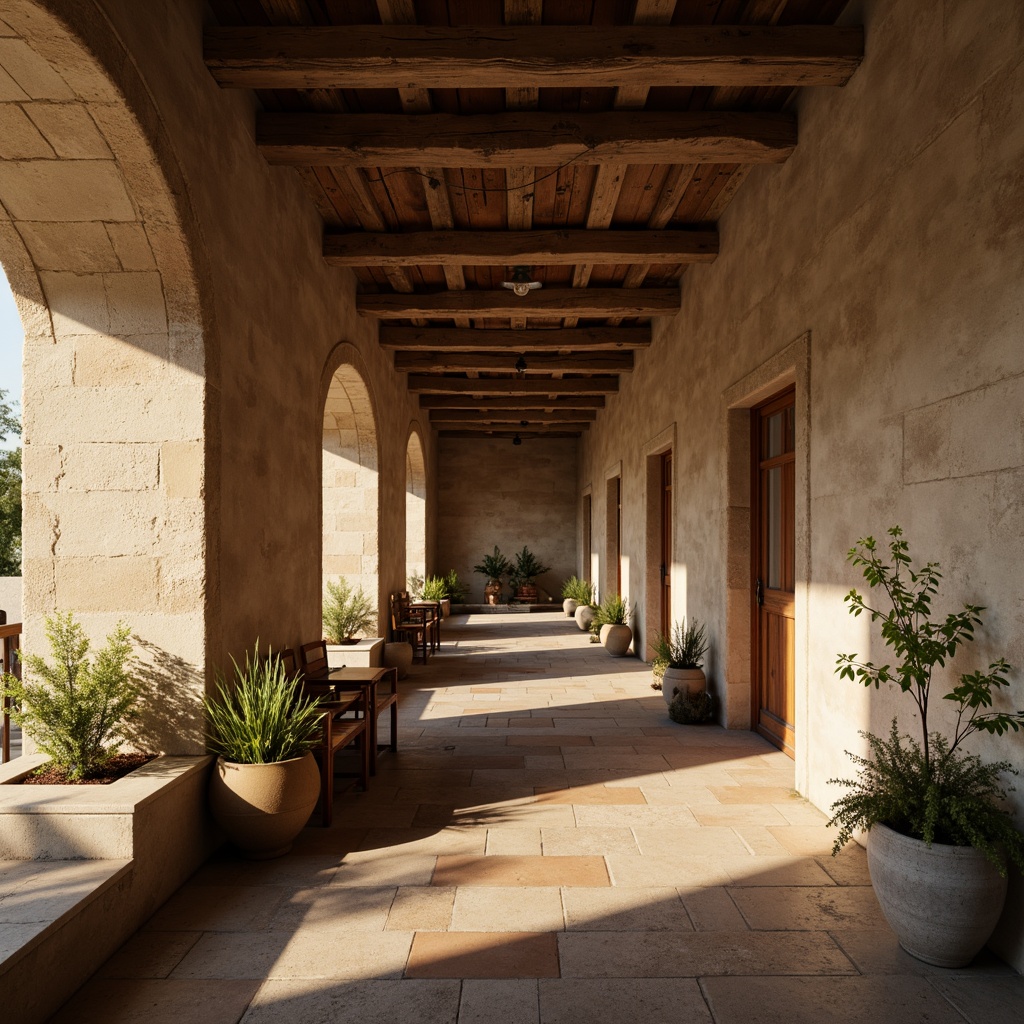 Prompt: Rustic plaster walls, distressed textures, earthy color palette, rough-hewn stone foundations, ornate moldings, decorative cornices, classical architectural details, warm golden lighting, shallow depth of field, 1/1 composition, realistic normal maps, ambient occlusion, subtle bump mapping, worn wooden accents, vintage metal fixtures, soft focus blur.