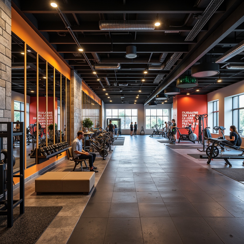 Brutalism Style Fitness Club Architectural Design Ideas