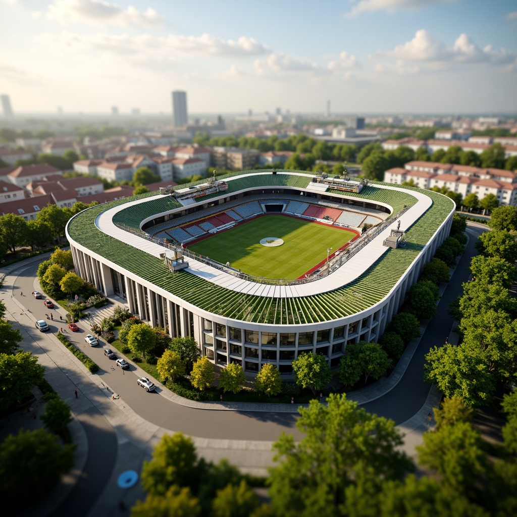 High-tech Style Football Stadium Design Ideas