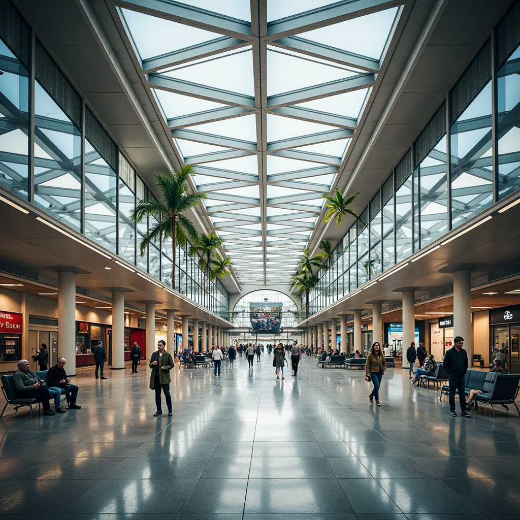 International Style Bus Station Building Design Ideas