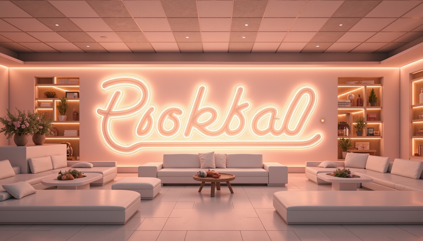 Prompt: Vibrant modern design, bold typography, pastel color scheme, soft peach tones, creamy whites, rich charcoal grays, metallic accents, elegant serif fonts, high-contrast layout, dramatic shadows, futuristic neon lights, glowing ambiance, 3D visual effects, atmospheric misting, shallow depth of field, cinematic composition.