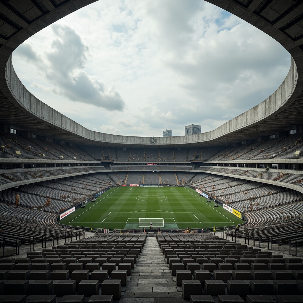 Brutalist Stadium Architecture Design Ideas