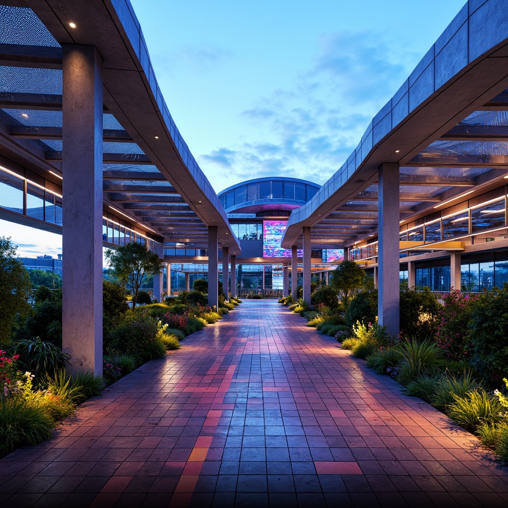 Gas Station Futurism Style Architecture Design Ideas