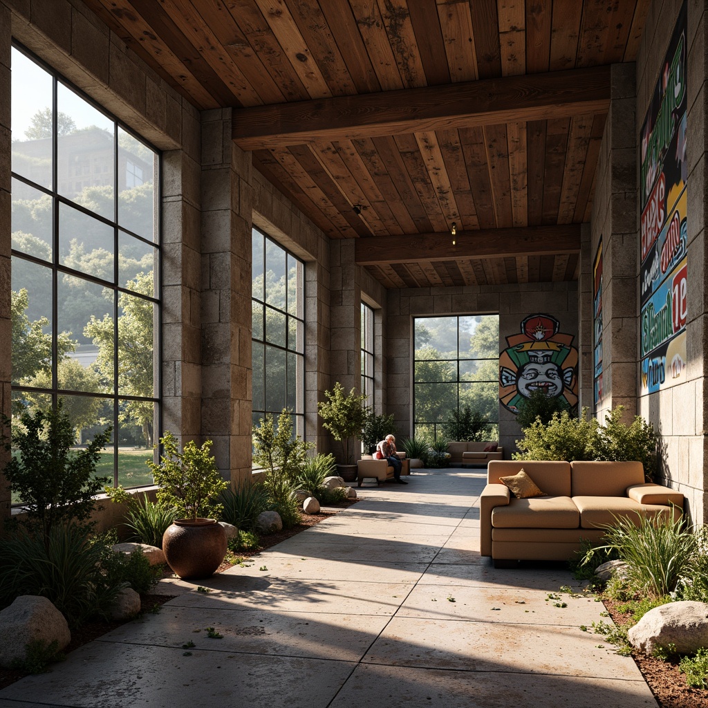 Prompt: Rustic wooden planks, weathered stone walls, distressed metal facades, ornate ceramic tiles, vibrant graffiti murals, industrial concrete floors, rough-hewn rock formations, intricate mosaic patterns, warm natural lighting, shallow depth of field, 1/2 composition, realistic textures, ambient occlusion.