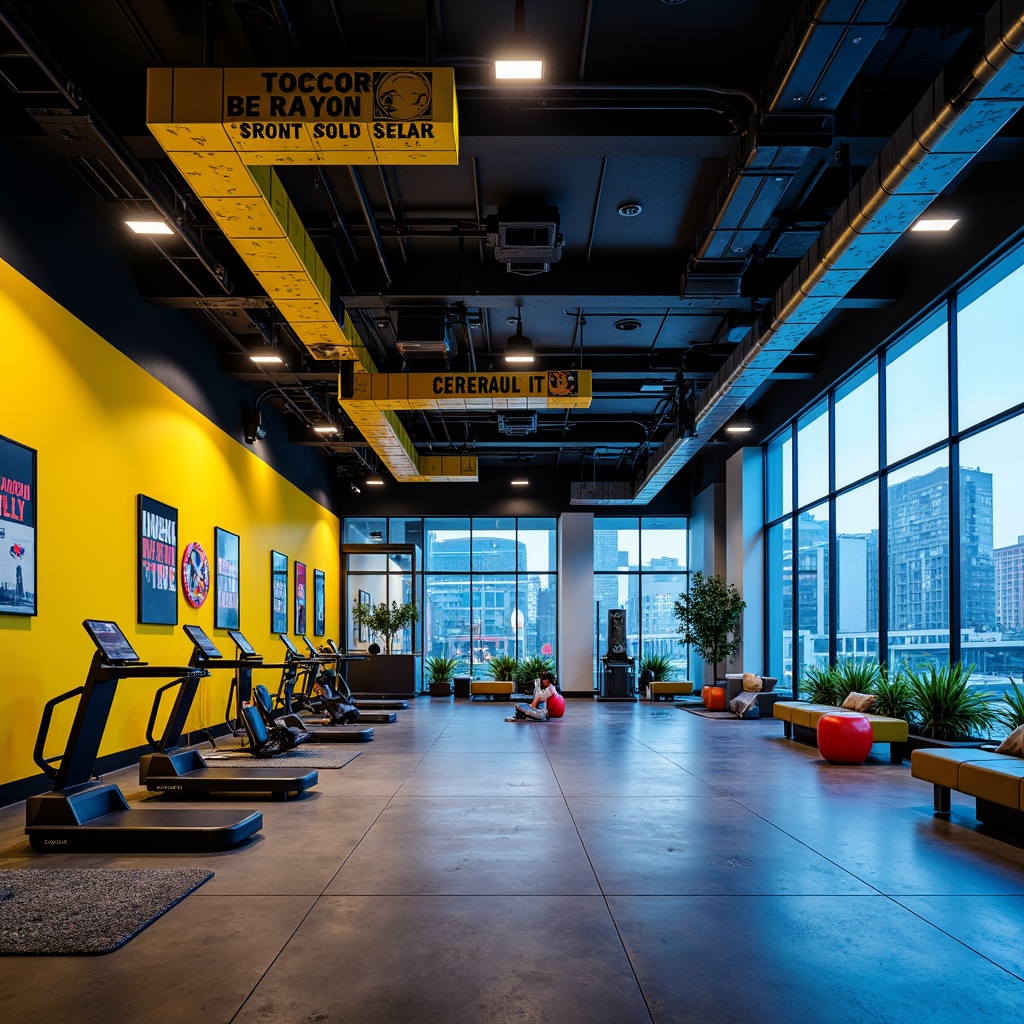 Eclecticism Style Fitness Club Architecture Design Ideas