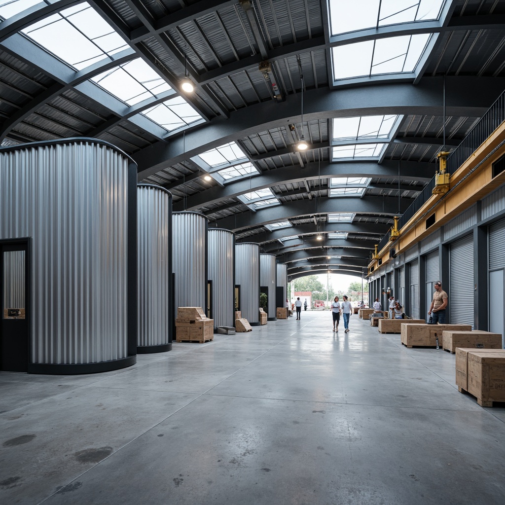 Distribution Center Futurism Style Architecture Design Ideas