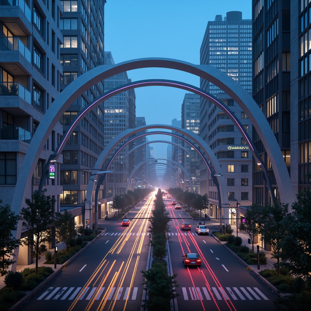 Prompt: Futuristic bridge, sleek metal arches, LED strip lights, neon accents, glowing lanes, iridescent colors, misty atmospheric effects, foggy nights, cityscape backgrounds, modern urban landscapes, towering skyscrapers, bustling streets, dynamic traffic flows, 3/4 composition, low-angle shots, cinematic lighting, dramatic shadows, vibrant color grading, realistic reflections, ambient occlusion.