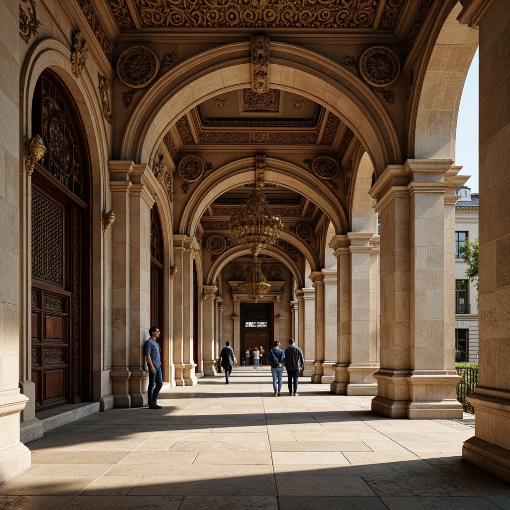 Transportation Hub Renaissance Style Building Design Ideas