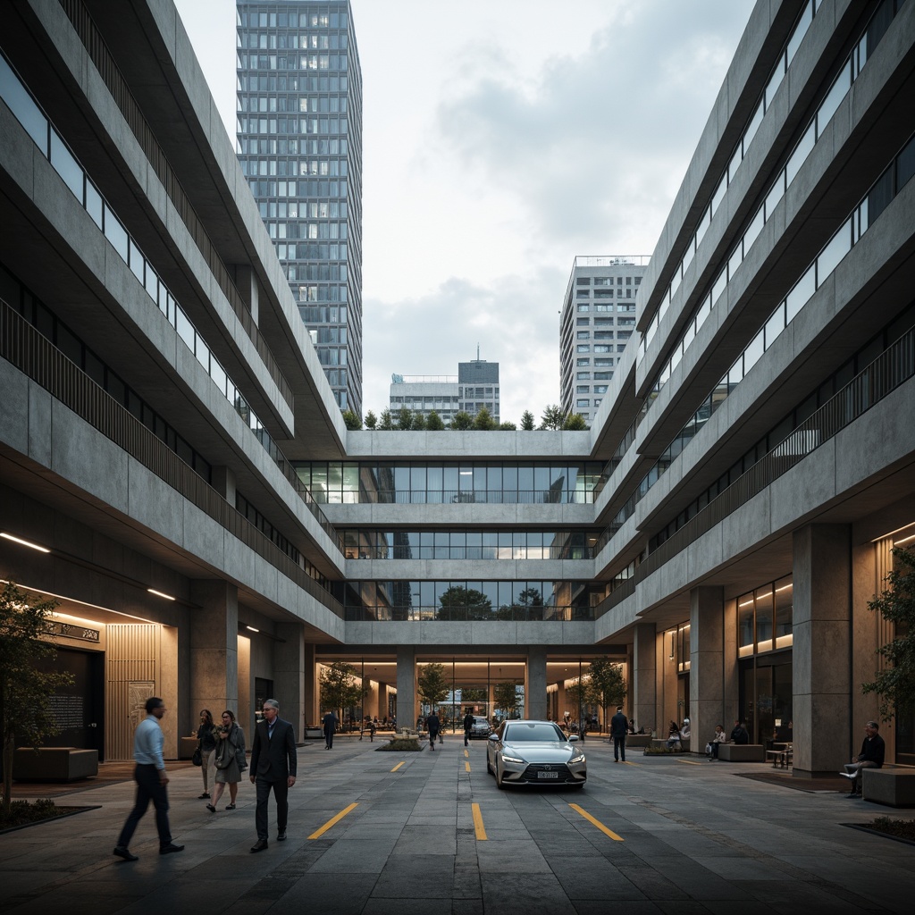 Airport Brutalism Style Building Design Ideas