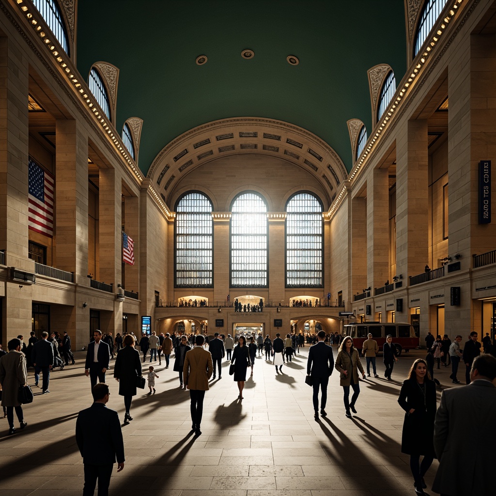 Prompt: Grand central station, high ceilings, natural light pouring in, large windows, glass roofs, steel beams, modern architecture, busy atmosphere, rush hour scenes, pedestrian bridges, train platforms, subway tunnels, urban landscape, cityscape, soft warm lighting, shallow depth of field, 1/1 composition, realistic textures, ambient occlusion.Let me know if this meets your requirements!