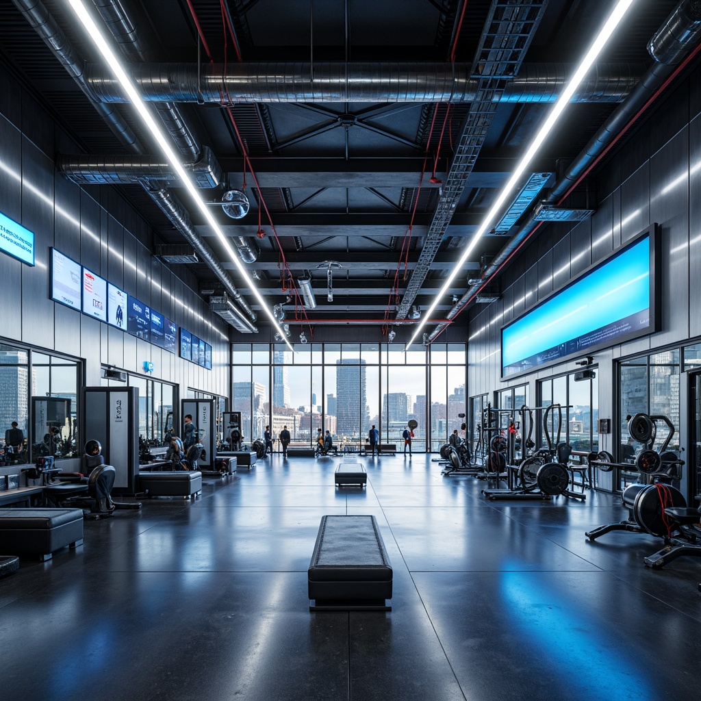 High-tech Style Gymnasium Architecture Design Ideas