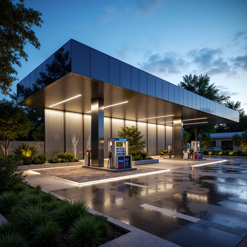 Gas Station Green Architecture Design Ideas