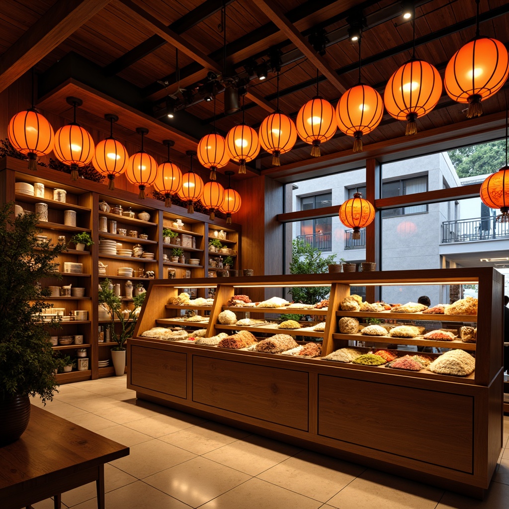 Asian Style Grocery Store Interior Design Ideas