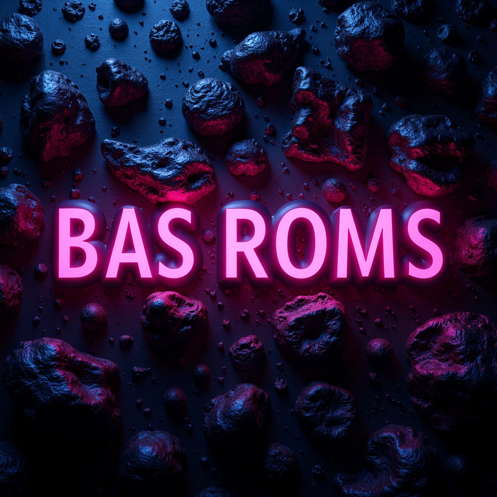 Prompt: Vibrant abstract background, bold typography, contrasting colors, dark mode, neon accents, futuristic glow, 3D visuals, high-contrast lighting, cinematic atmosphere, dynamic gradient, metallic sheen, luminous textures, avant-garde design, cutting-edge technology, innovative branding, striking visual identity.