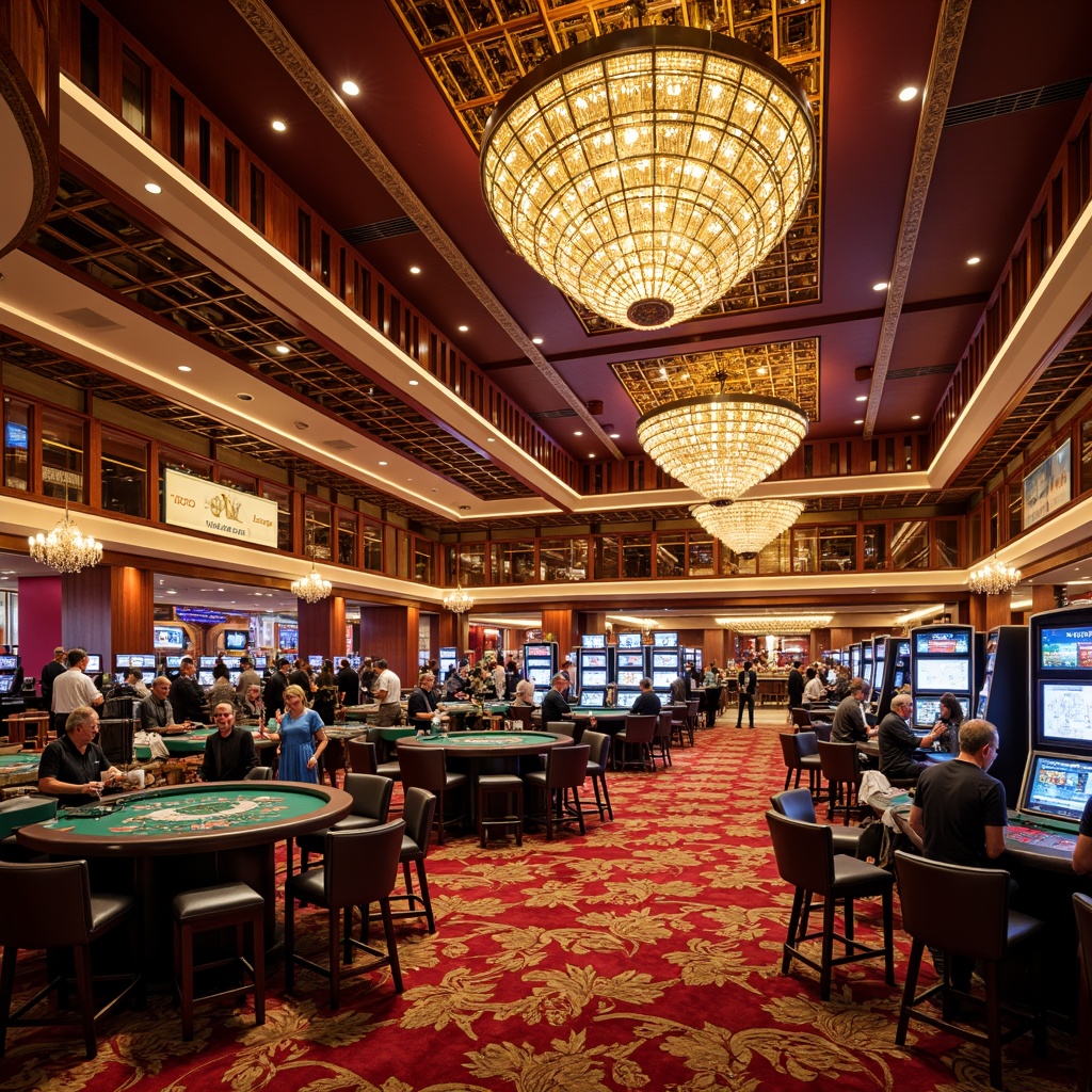 Casino Contemporary Style Building Interior Design Ideas