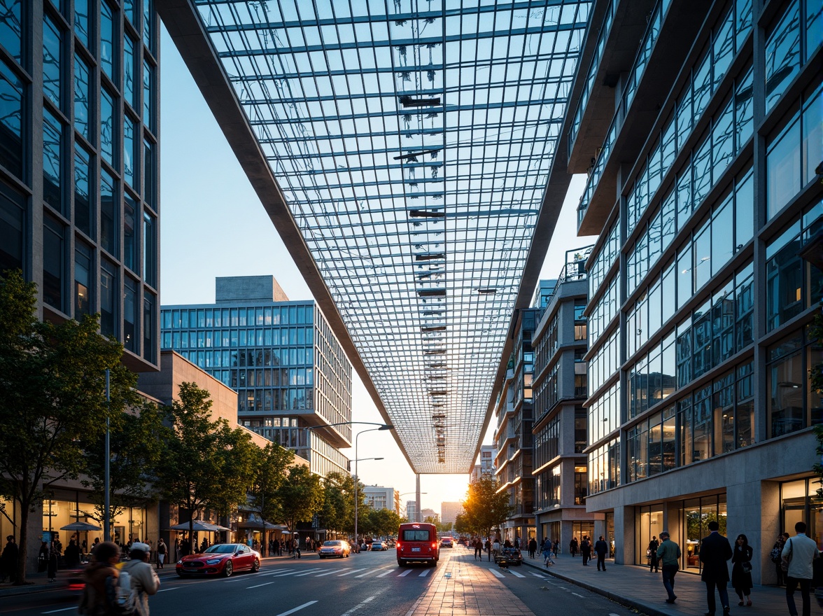 Prompt: Modern bus station, sleek metal framework, glass roof, high ceilings, natural light pouring in, LED lighting system, vibrant color scheme, futuristic ambiance, urban cityscape, busy commuters, rush hour atmosphere, shallow depth of field, 1/2 composition, warm soft lighting, realistic textures, ambient occlusion.