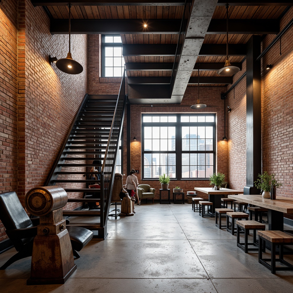 Monastery Industrial Style Interior Design Ideas