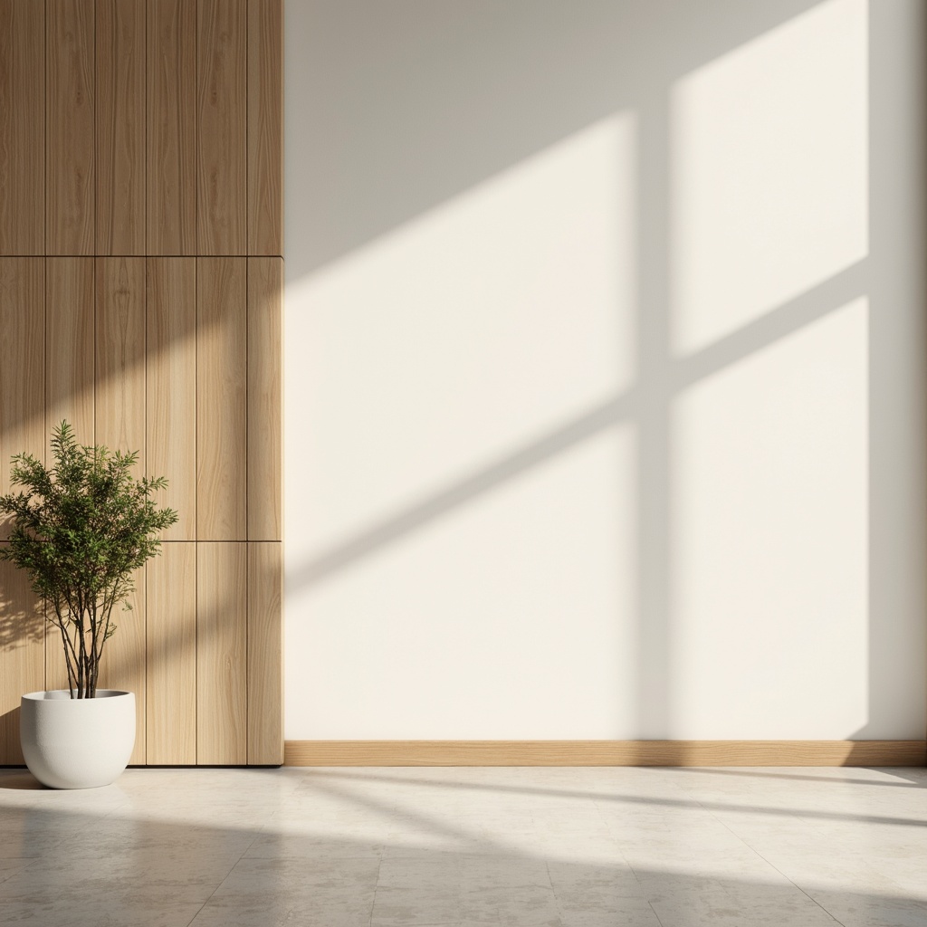 Prompt: Monochromatic background, soft creamy whites, warm beige tones, subtle grays, natural wood accents, clean lines, minimalist decor, empty spaces, abundant natural light, gentle shadows, soft focus, shallow depth of field, 1/1 composition, realistic textures, ambient occlusion.