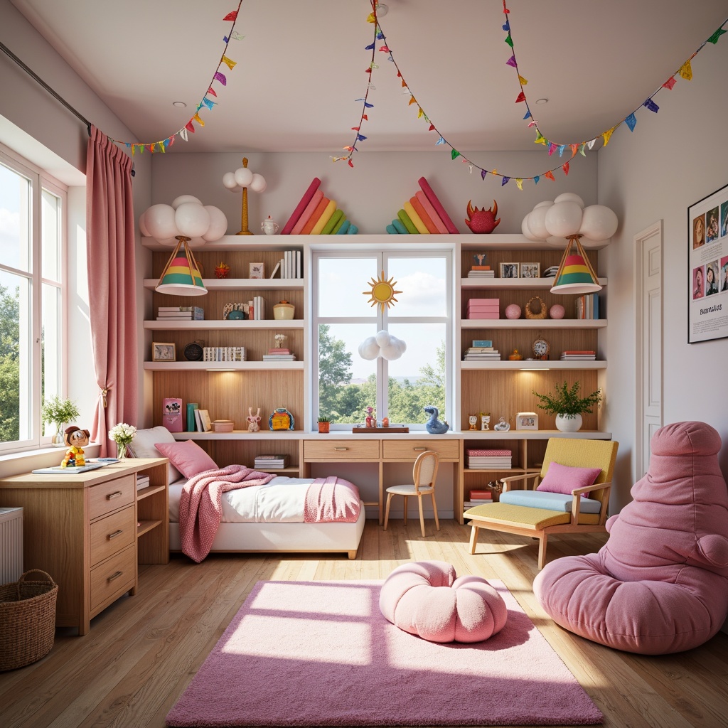 Postmodernism Style Kids' Room Interior Design Ideas