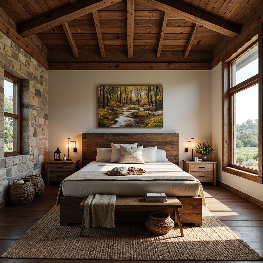 Rustic Style Bedroom Interior Design Ideas