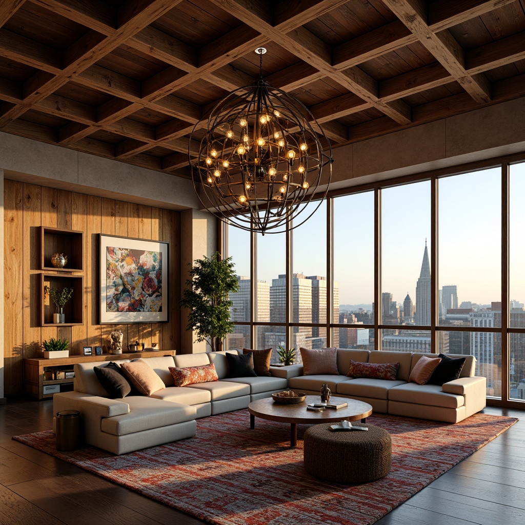 Eclectic Style Penthouse Interior Design Ideas