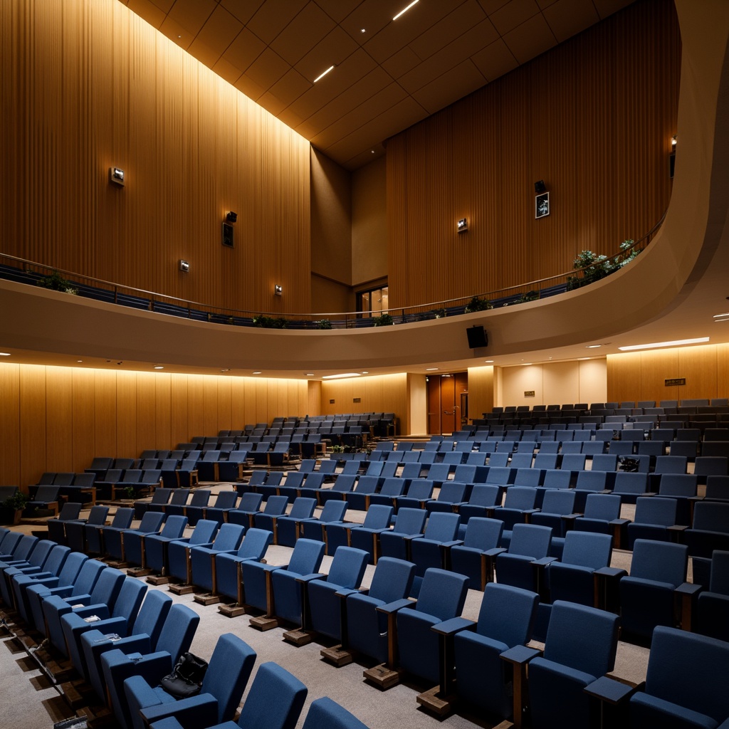 Auditorium Streamline Moderne Style Building Design Ideas