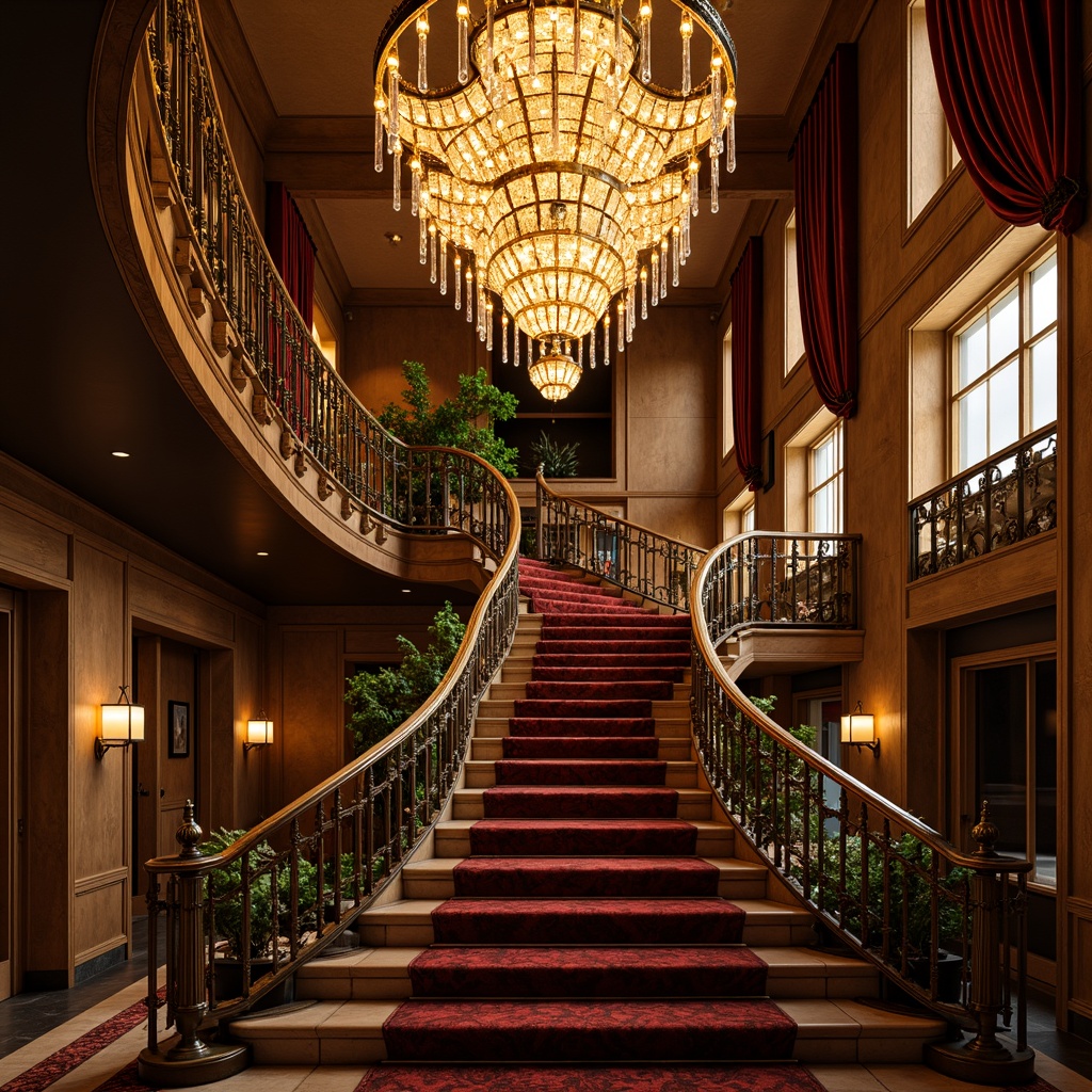 Art Nouveau Style Staircase Design Ideas