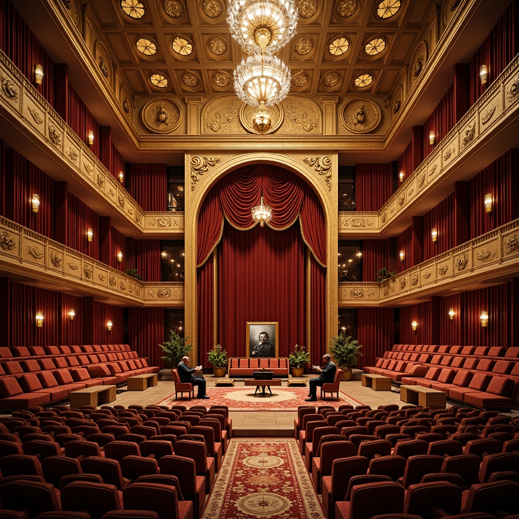 Rococo Style Music Venue Building Design Ideas