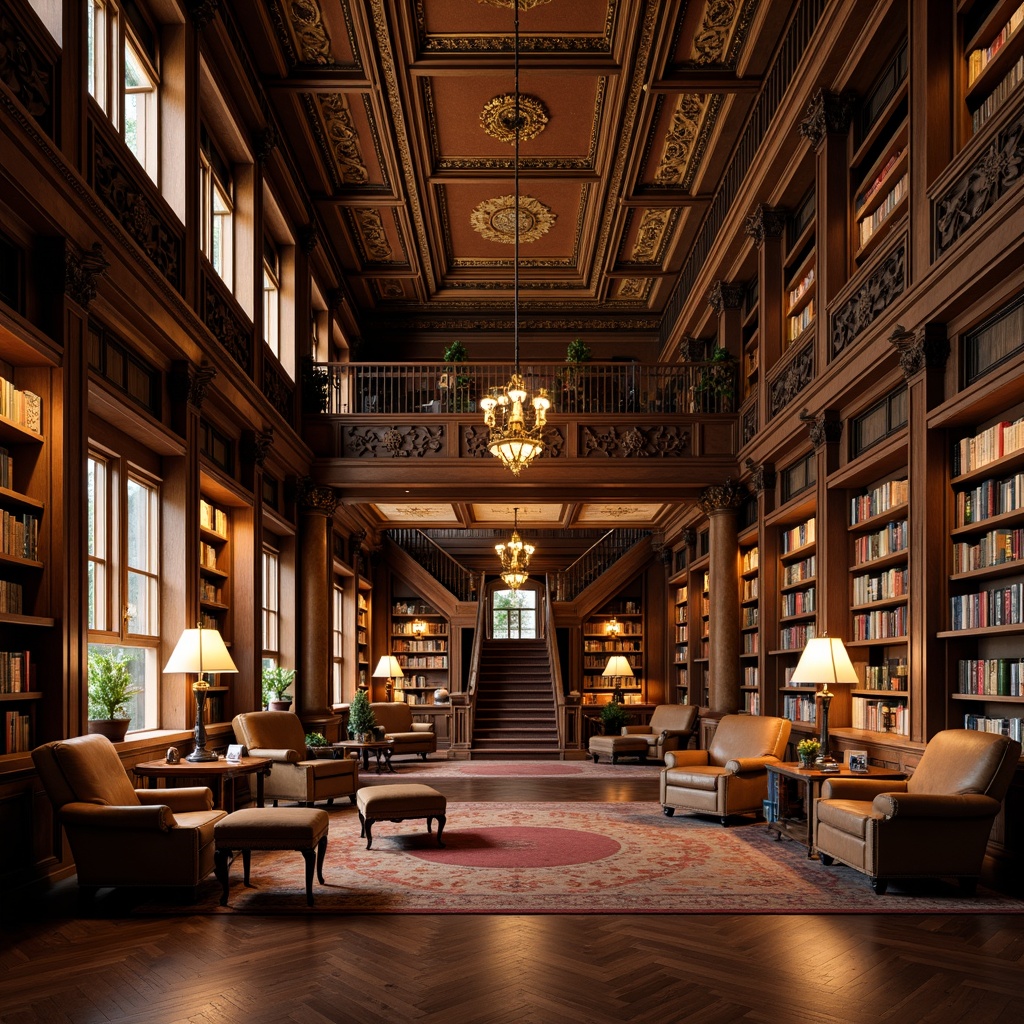 Library Traditional Style Building Design Ideas