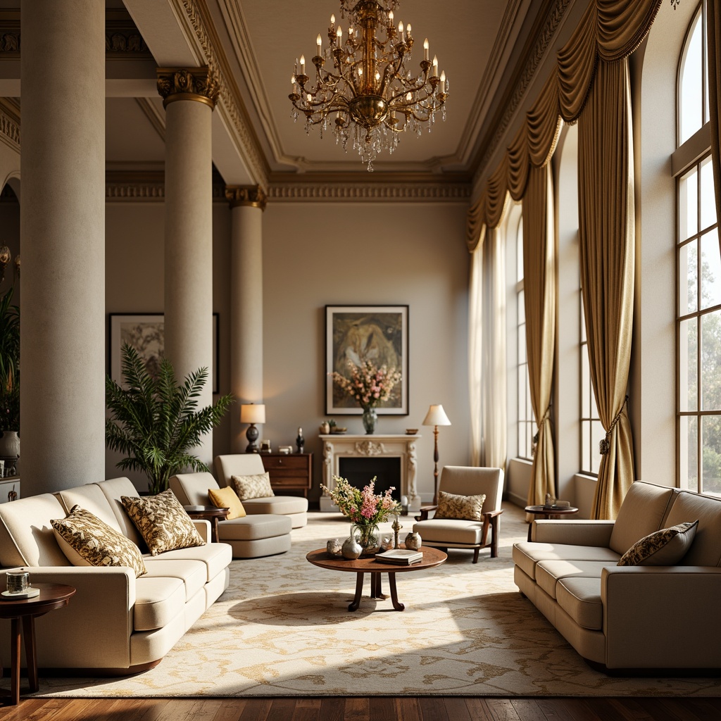 Neoclassical Style Building Interior Design Ideas