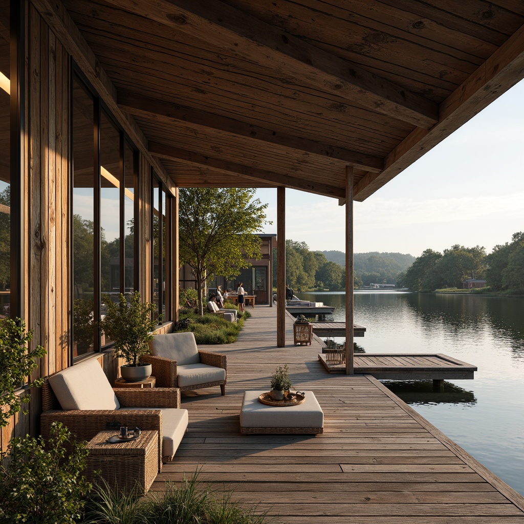 Boathouse Minimalism Style Building Design Ideas