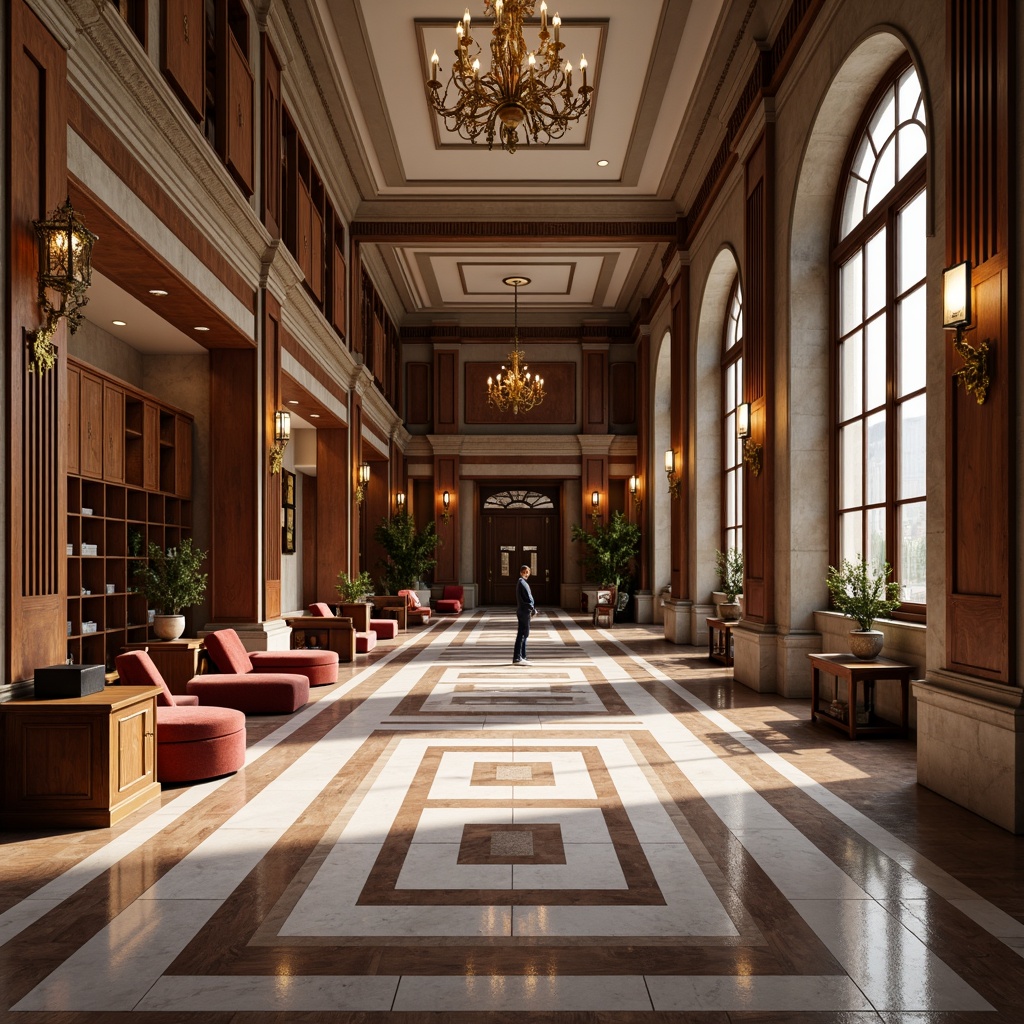 Prompt: Polished marble floors, ornate wooden panels, elegant parquet patterns, grandiose high ceilings, classical columns, ornamental pilasters, stately archways, refined athletic equipment, vintage-inspired lockers, luxurious velvet upholstery, rich walnut wood accents, majestic chandeliers, soft warm lighting, dramatic shadows, symmetrical composition, precise geometric lines, realistic textures, ambient occlusion.