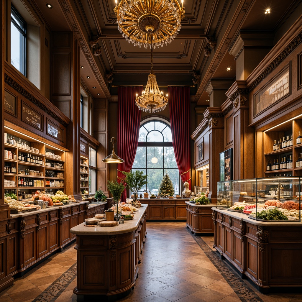 Grocery Store Neoclassicism Style Building Design Ideas