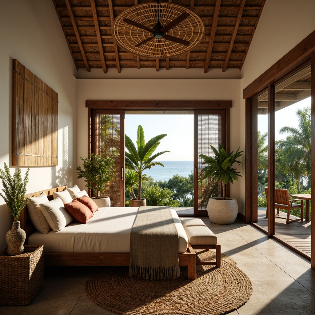 Tropical Style Bedroom Interior Design Ideas